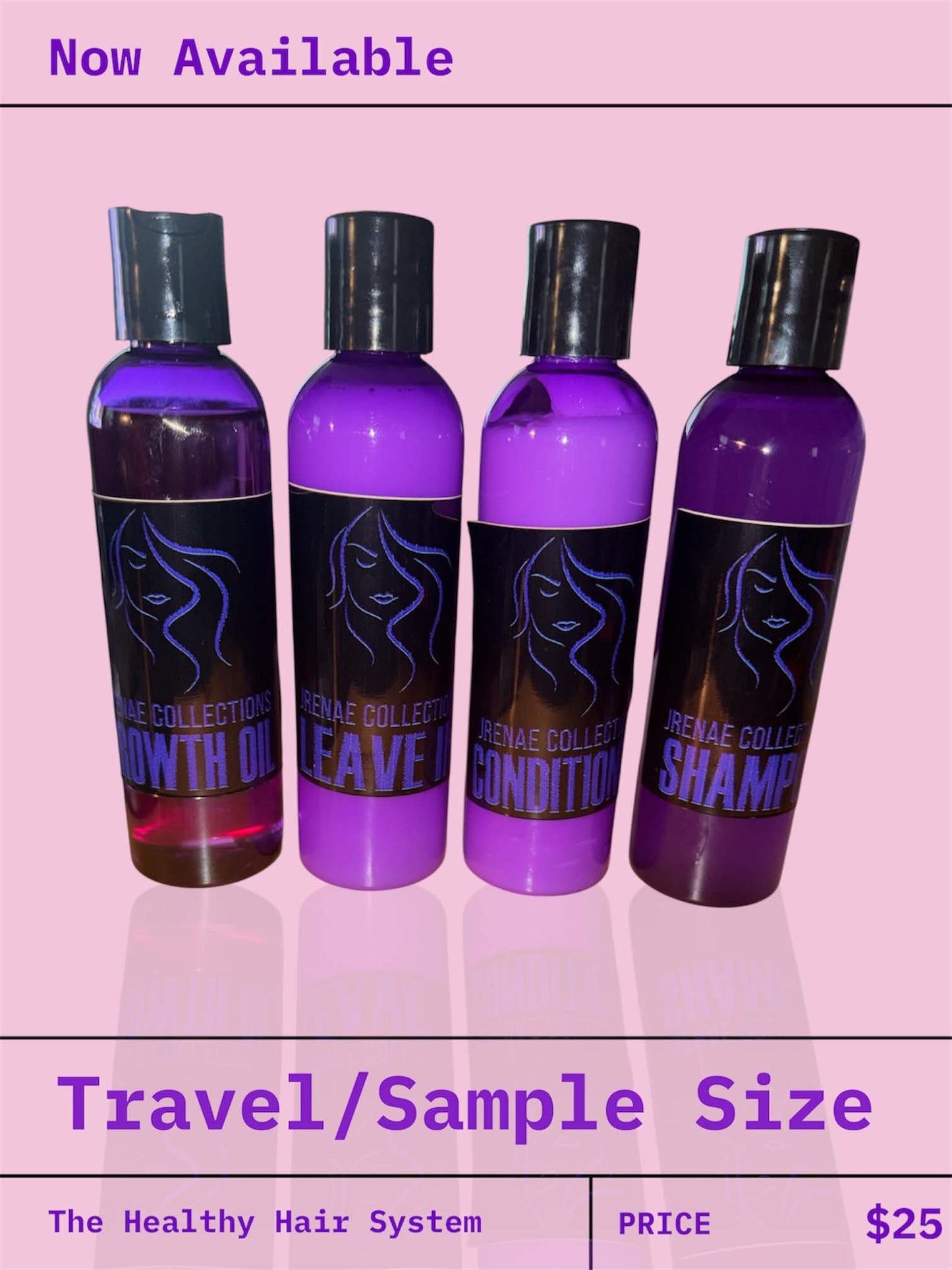 Sample/Travel size Healthy Hair System